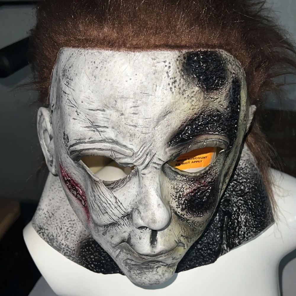 Michael Myers Mask Deluxe Adult Latex Halloween Horror Fancy Dress Killer Scary
